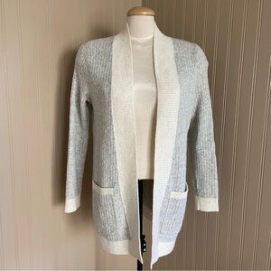 Eddie Bauer Lounge Grey and Cream Soft Sweater Women’s Medium